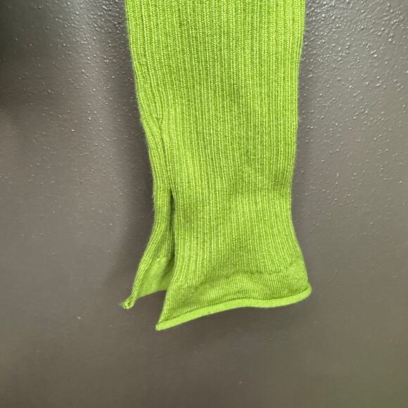 Maeve Anthropologie Parker ribbed turtle neck sweater green size small - Picture 8 of 8